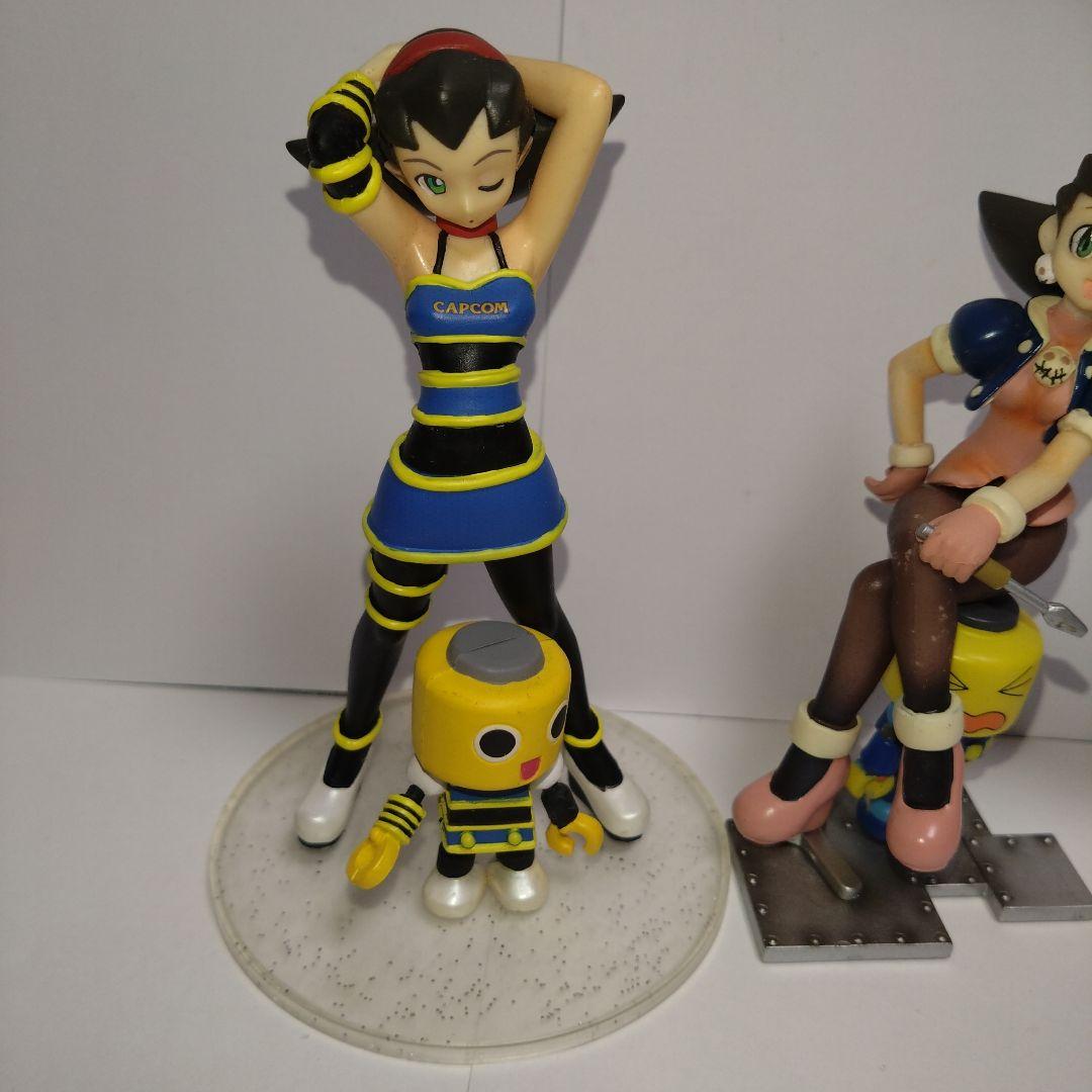 ロックマンDASH　フィギュア　トロン　ロール　セット