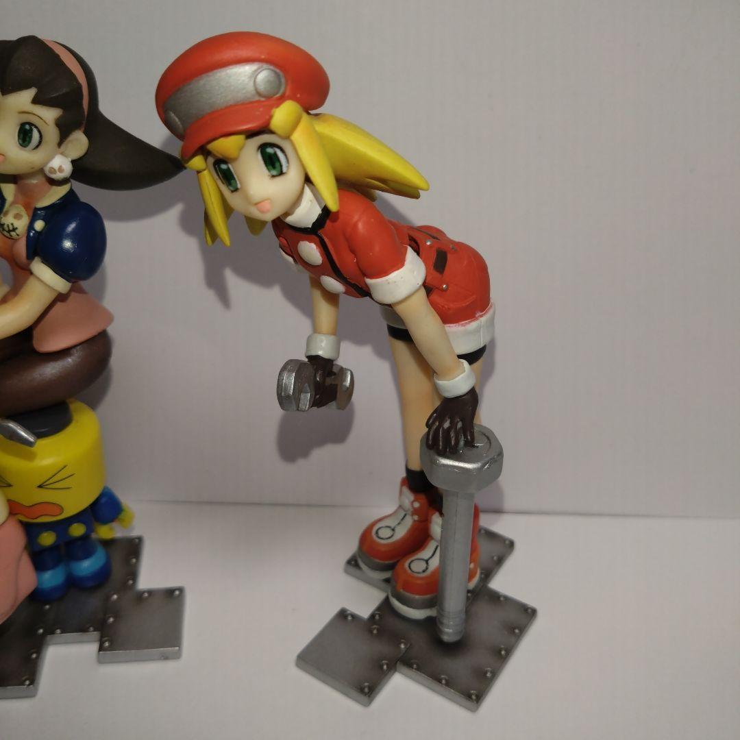 ロックマンDASH　フィギュア　トロン　ロール　セット