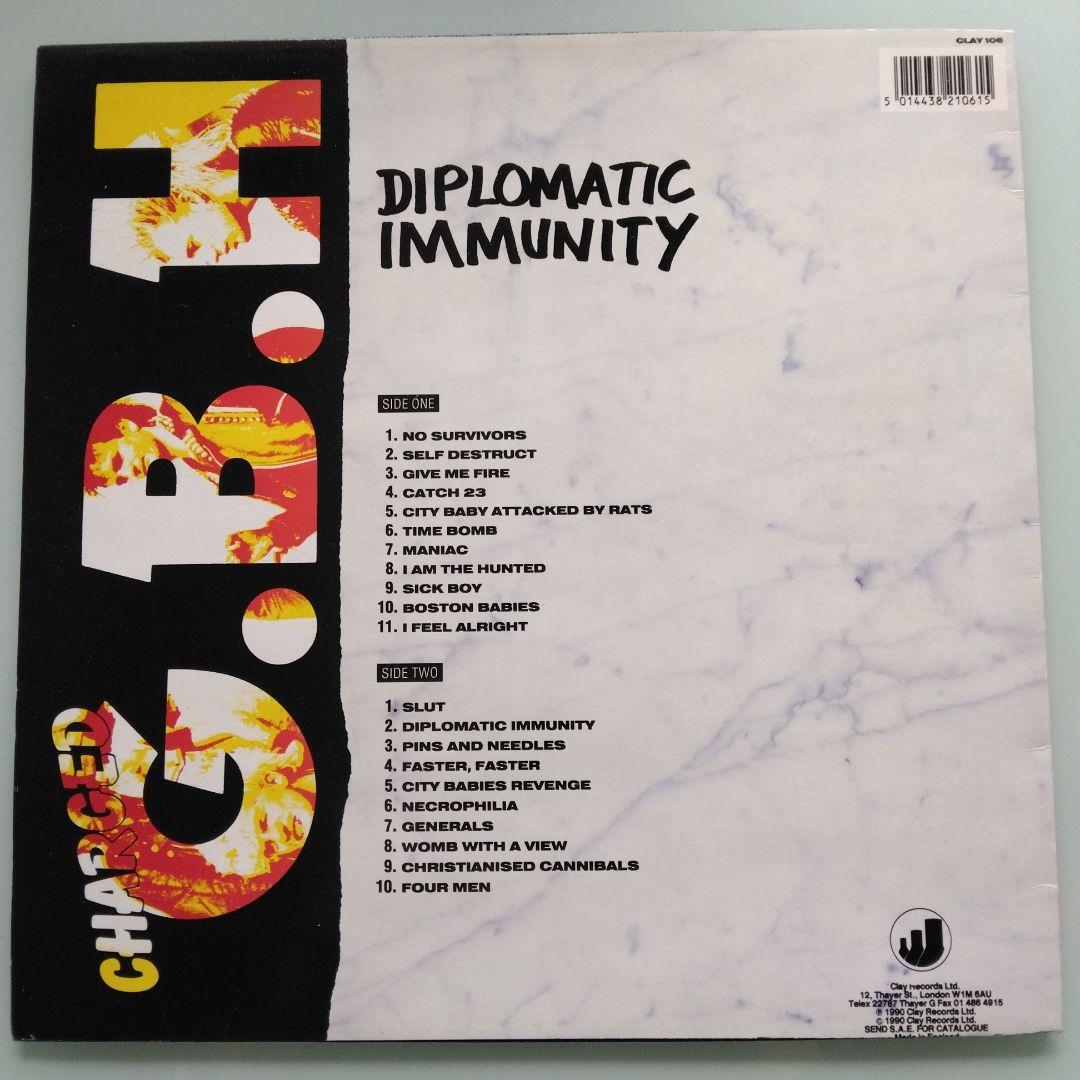 G.B.H Diplomatic Immunity レコード