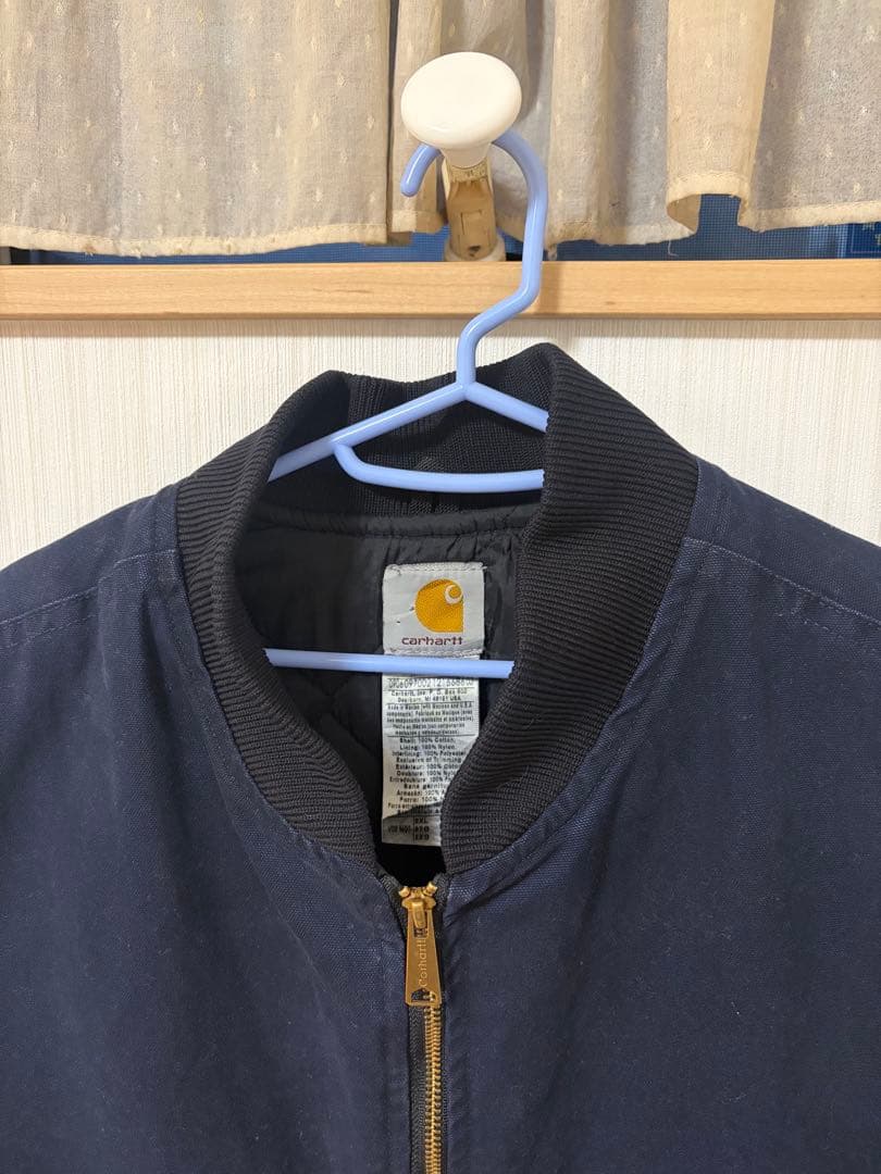 送料無料 Carhartt Work Vest 2XL Regular ネイビー