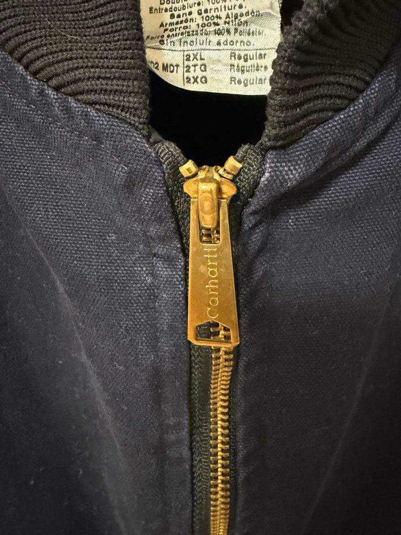 送料無料 Carhartt Work Vest 2XL Regular ネイビー