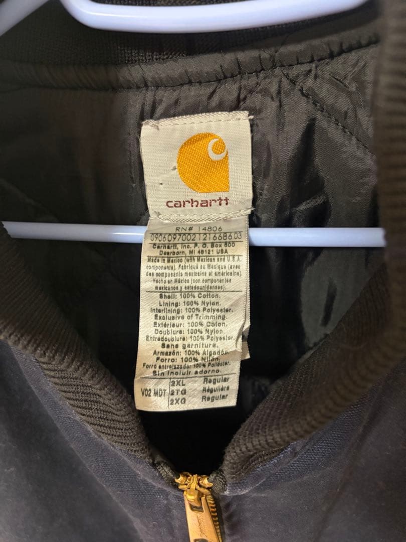 送料無料 Carhartt Work Vest 2XL Regular ネイビー