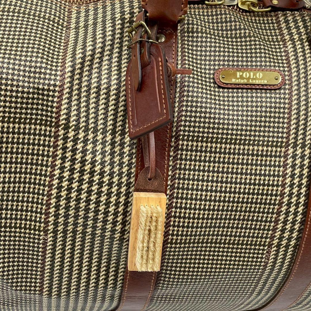 Ralph Lauren ラルフローレン 2way ボストンバッグ 千鳥格子