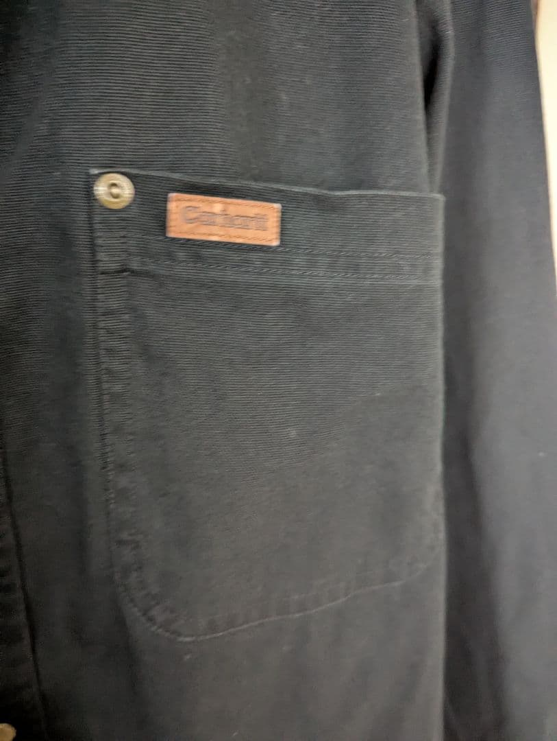 佐*三様 Carhartt ジャケット ダック地 ブラック カーハート
