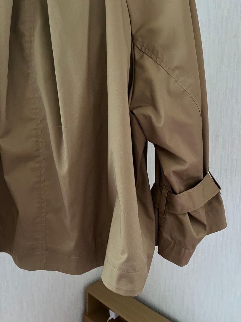Apart by 【 新品 】ショートダブル ブレスト トレンチコート