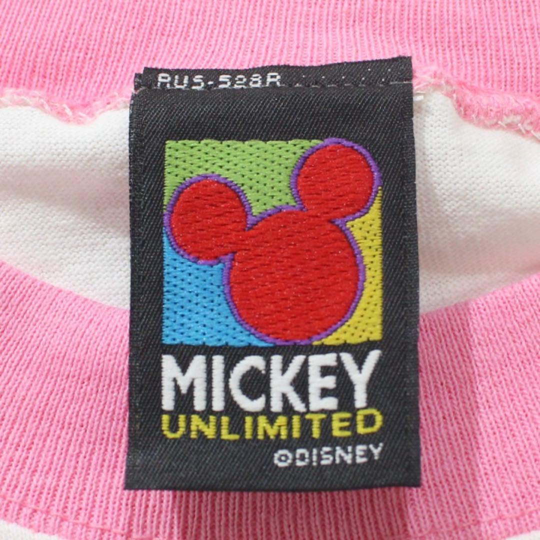 90s MICKEY DISNEY ミッキーマウス Tシャツ XL ラグラン