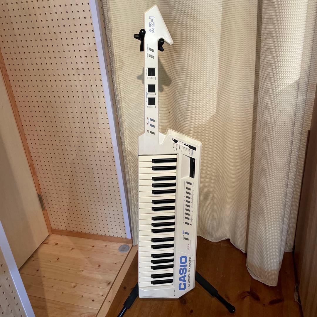 【レア・貴重】CASIO AZ-1 ショルダーキーボード　動作品　元箱あり