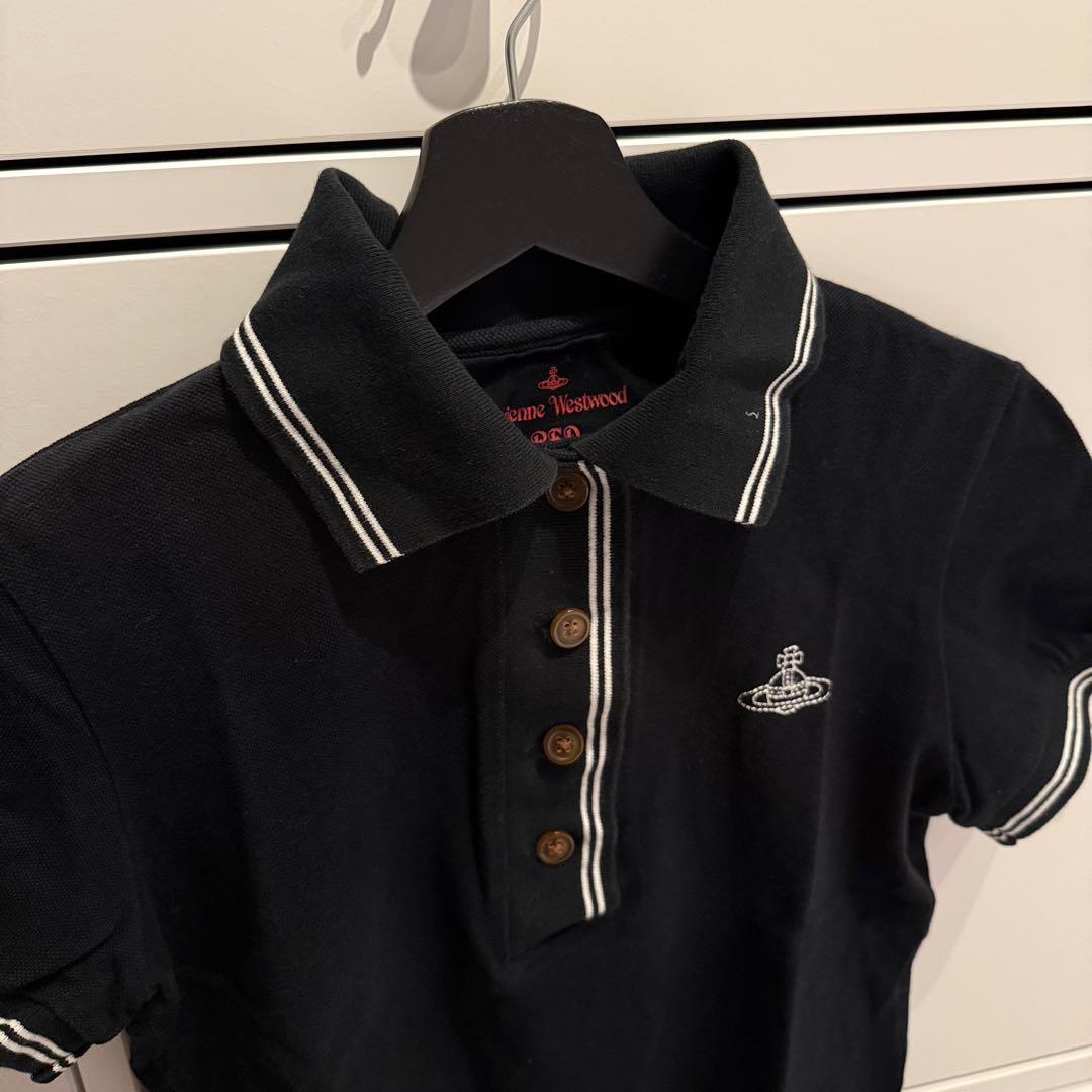 Vivienne Westwood ブラックポロシャツ サイズ3