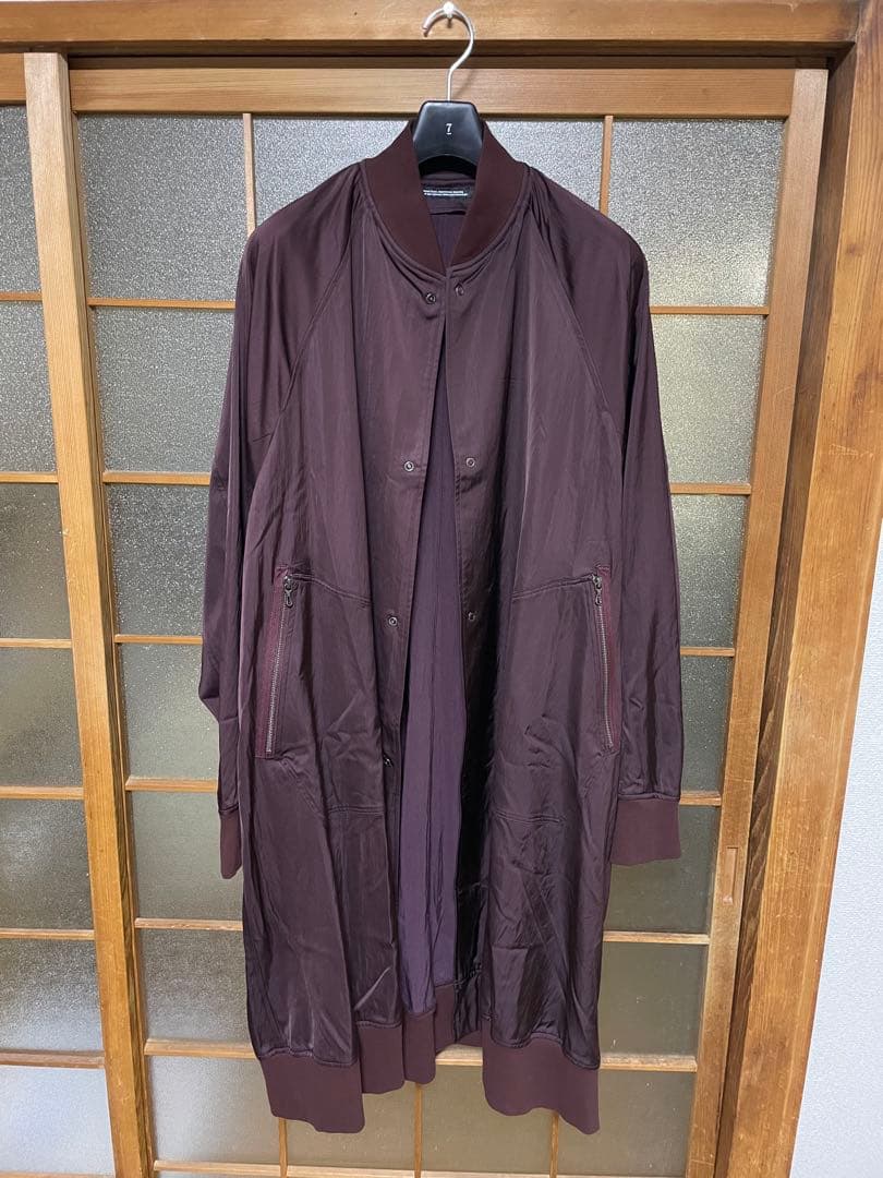 julius pre2024SS ロングボンバージャケット　コート