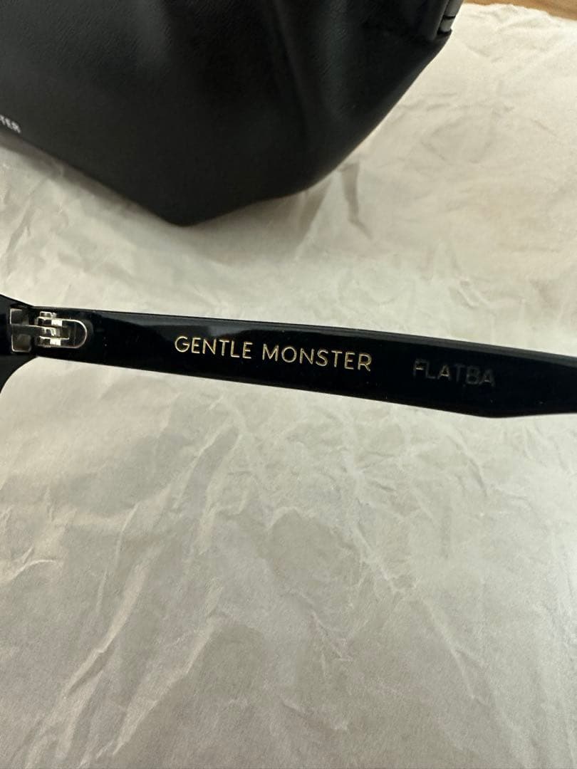 【美品】GENTLE MONSTER Lang サングラス ブラック