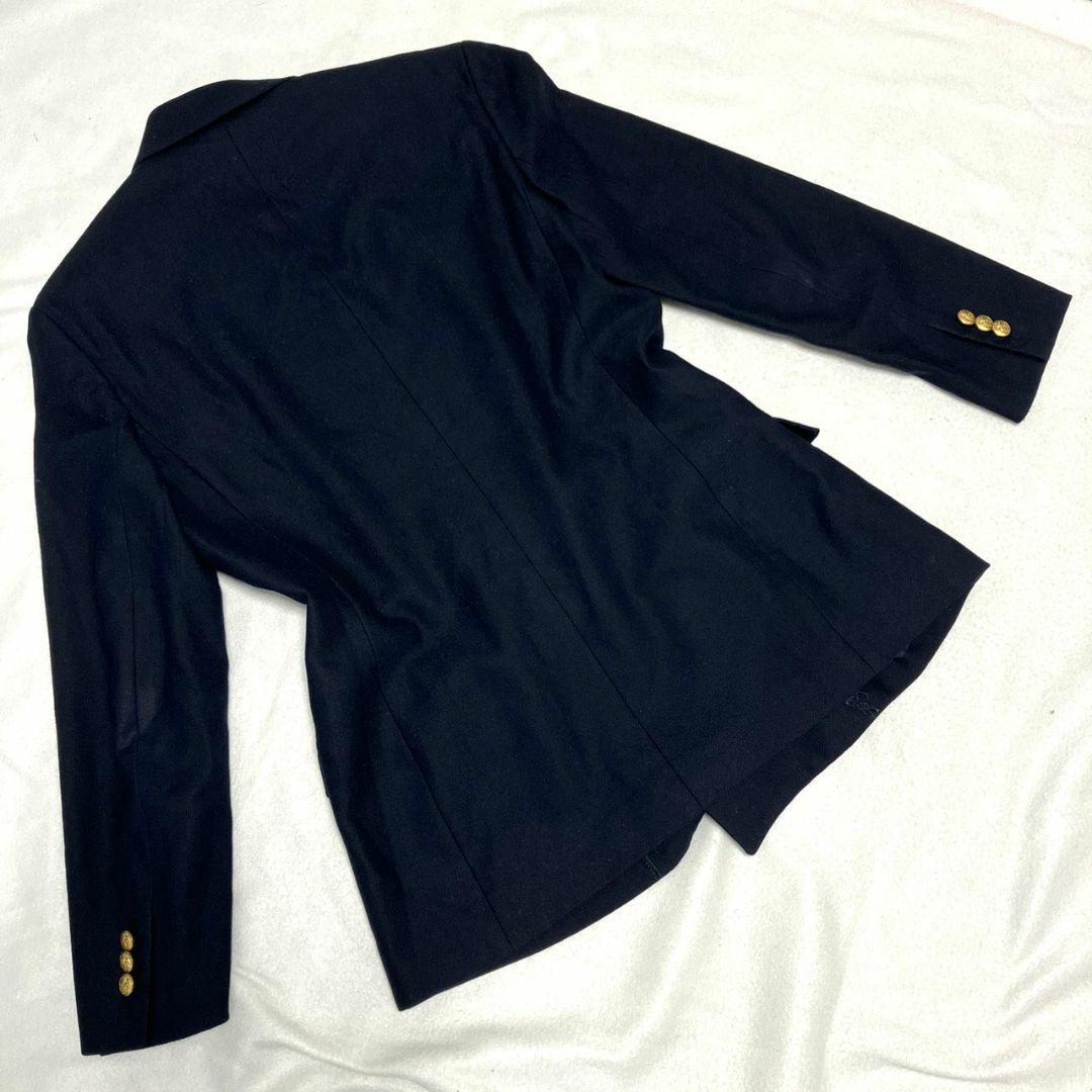 RALPH LAUREN 紺ブレ 金ボタン テーラードジャケット9号