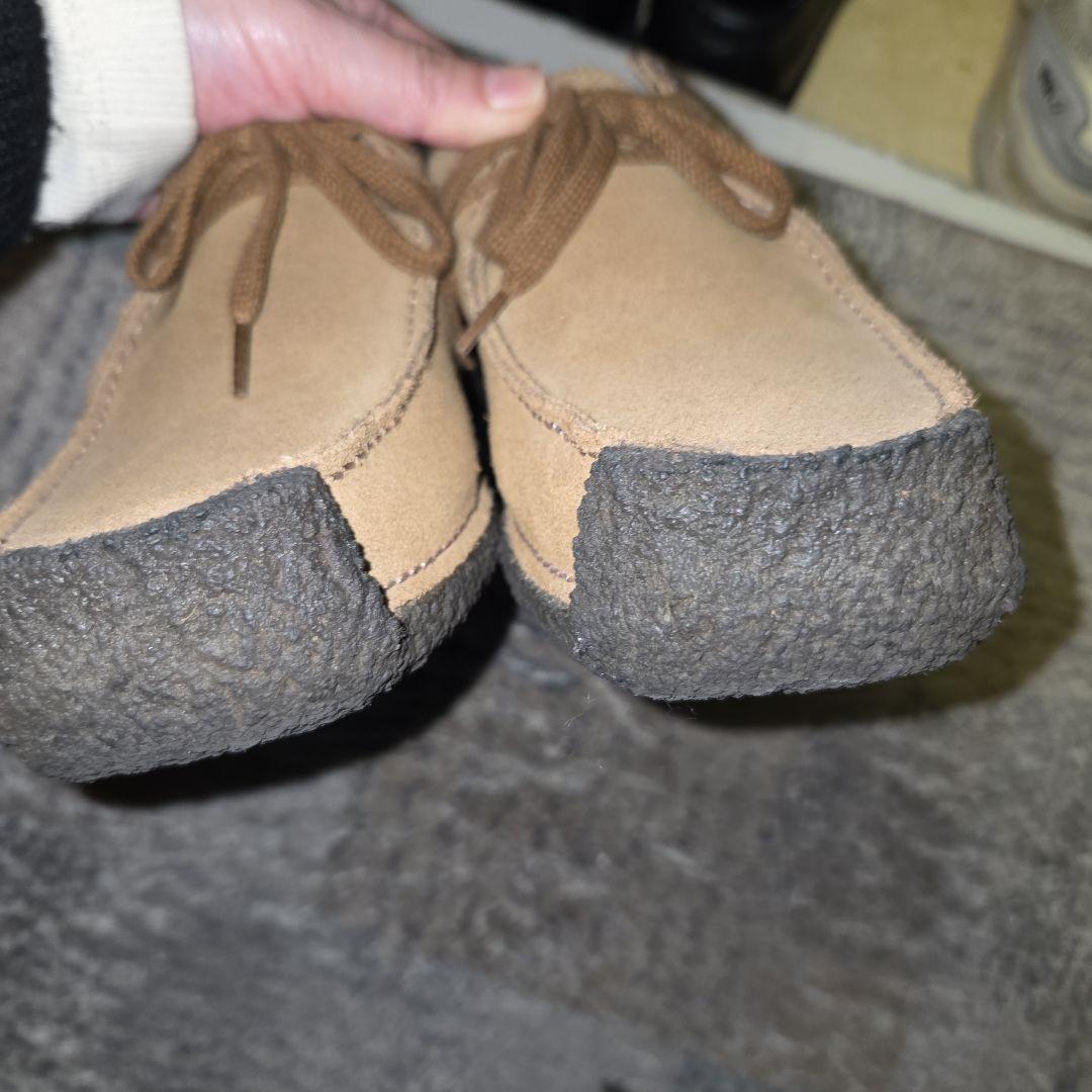 クラークス ナタリー ベージュ スエード CLARKS