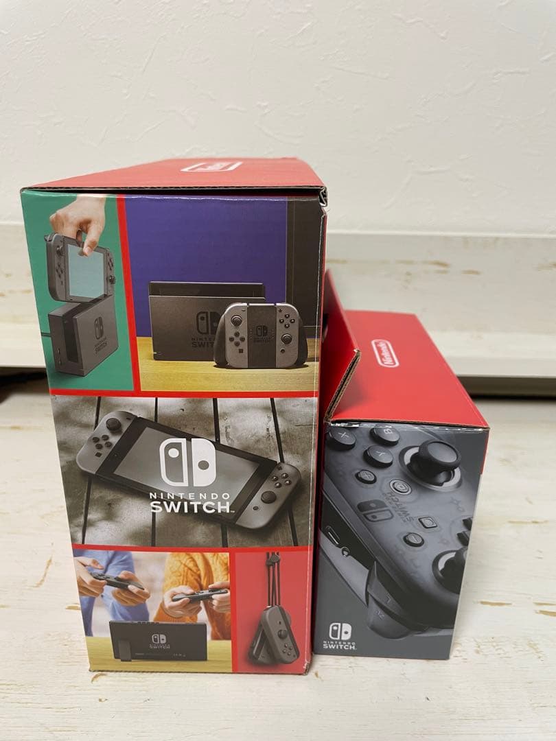 Nintendo Switch 本体 グレープロコン、ソフト2本セット