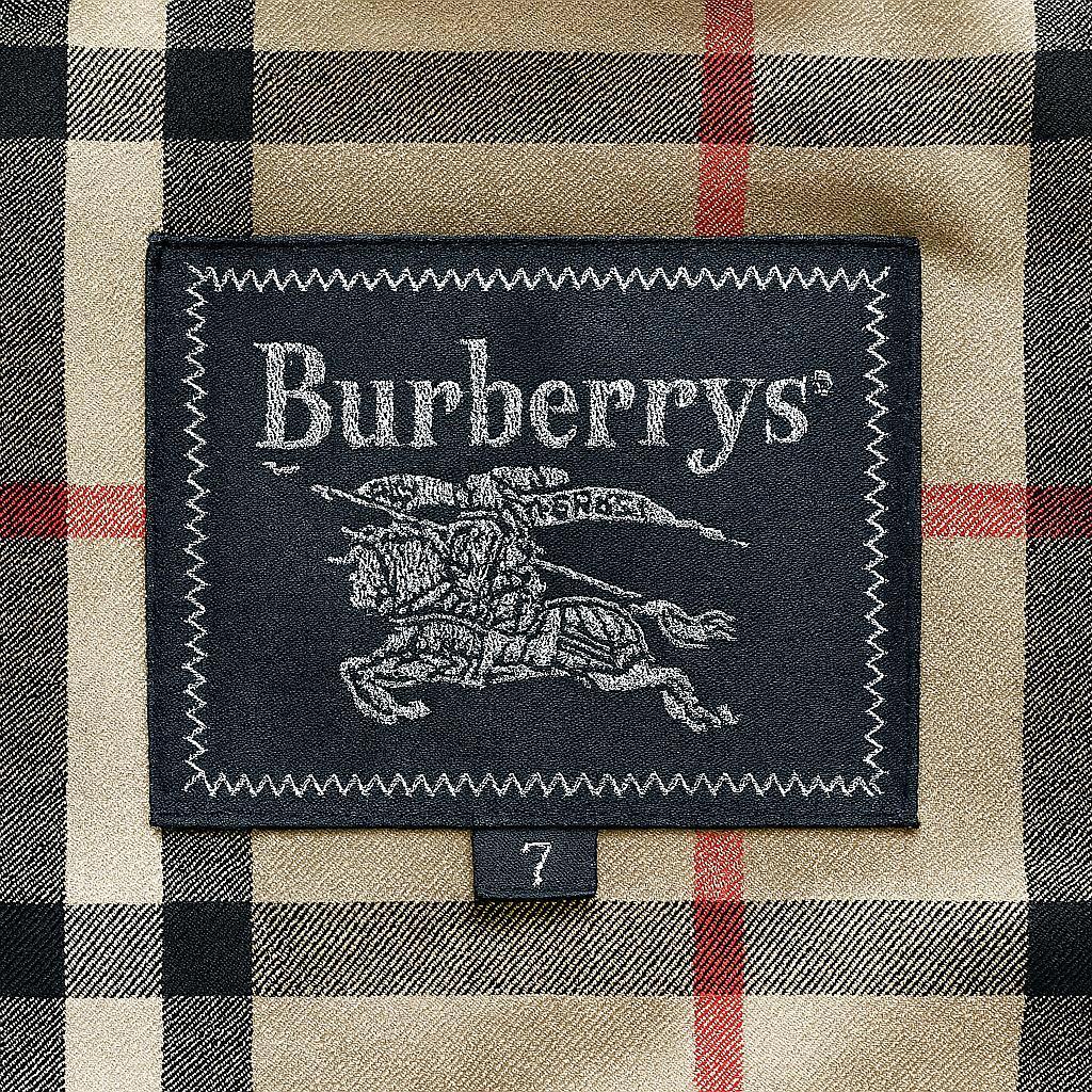 BURBERRY バーバリー ノバチャック裏地総柄２ＷＡＹハーフコート美品Ｓ