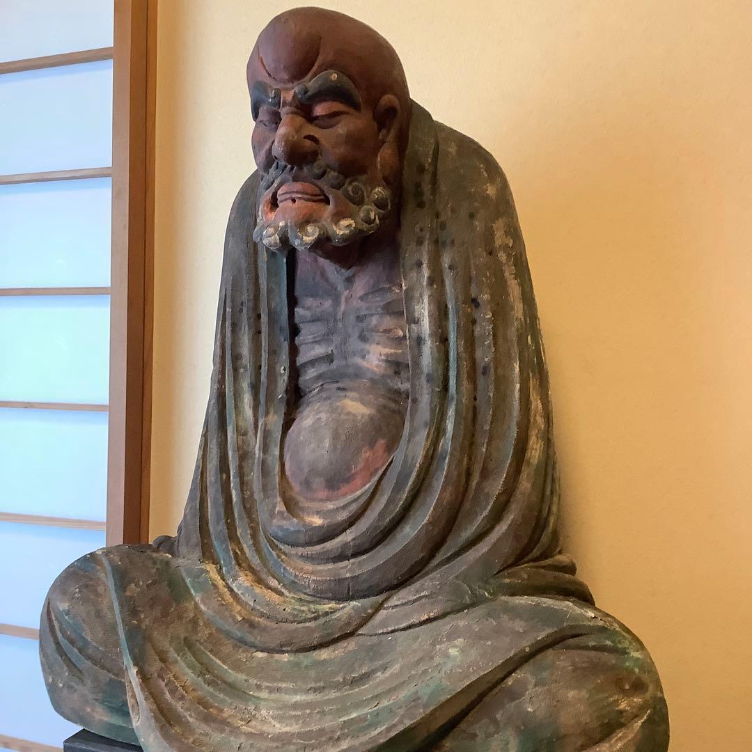 トシアキ様売約keep・中国明代「禅宗開祖・達磨大師」菩提多羅・瞑想・坐禅・悟り