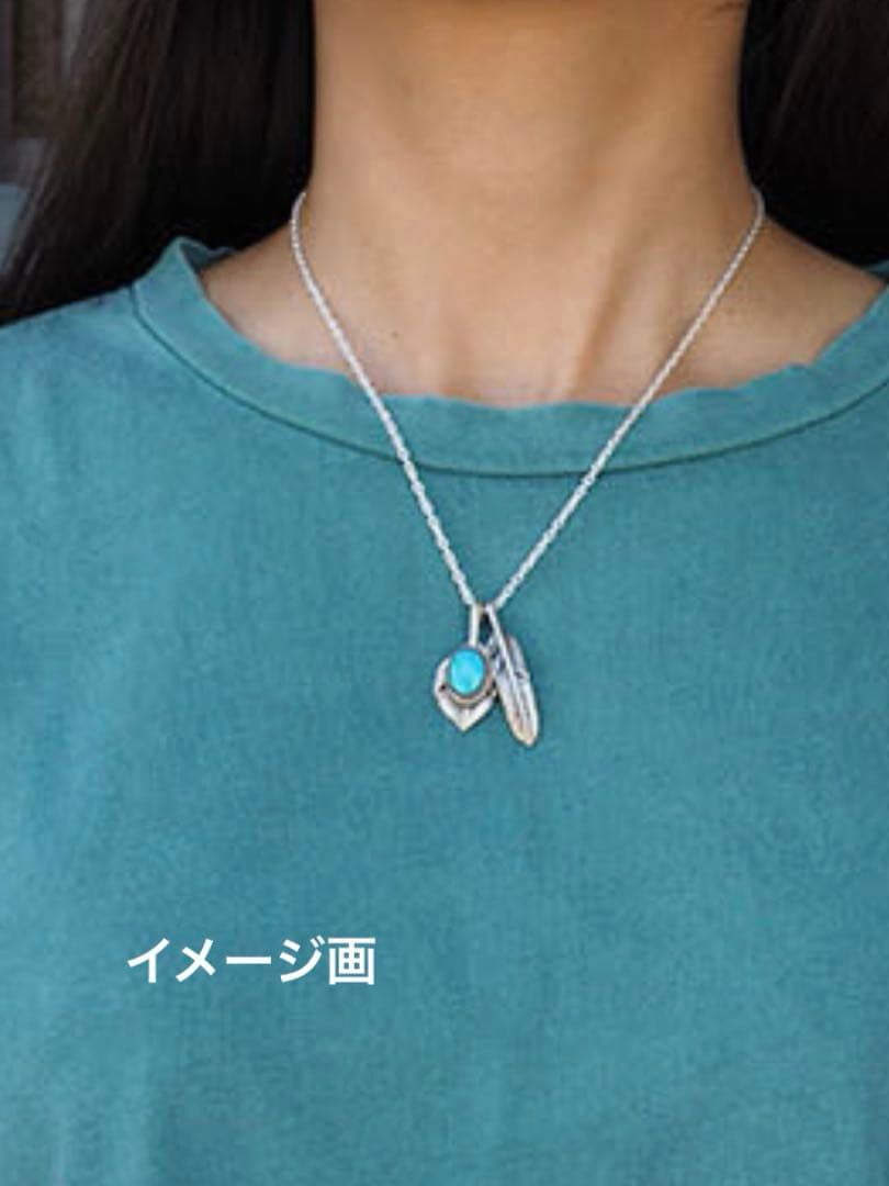 ラッキージョン ターコイズ ペンダントトップ silver925