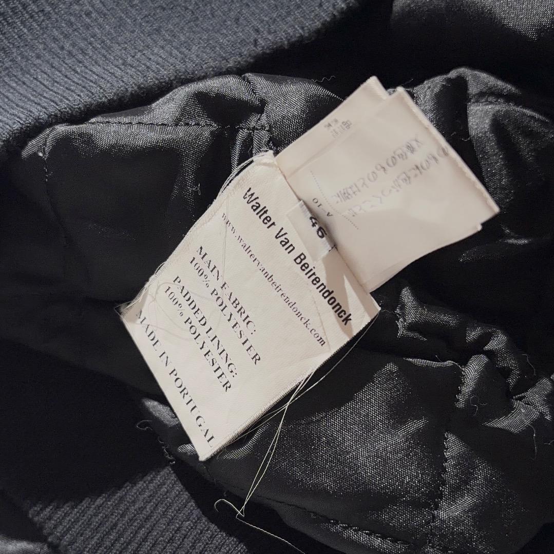 14aw Walter Van Beirendonck ドッキングMA-1