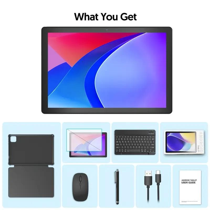 ぽ*け様 【新品未使用】 Android 15 10インチ タブレット 12GB