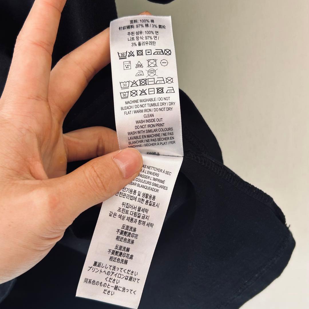 現行　BURBERRY ブラック 半袖　Tシャツ Lサイズ　バーバリー