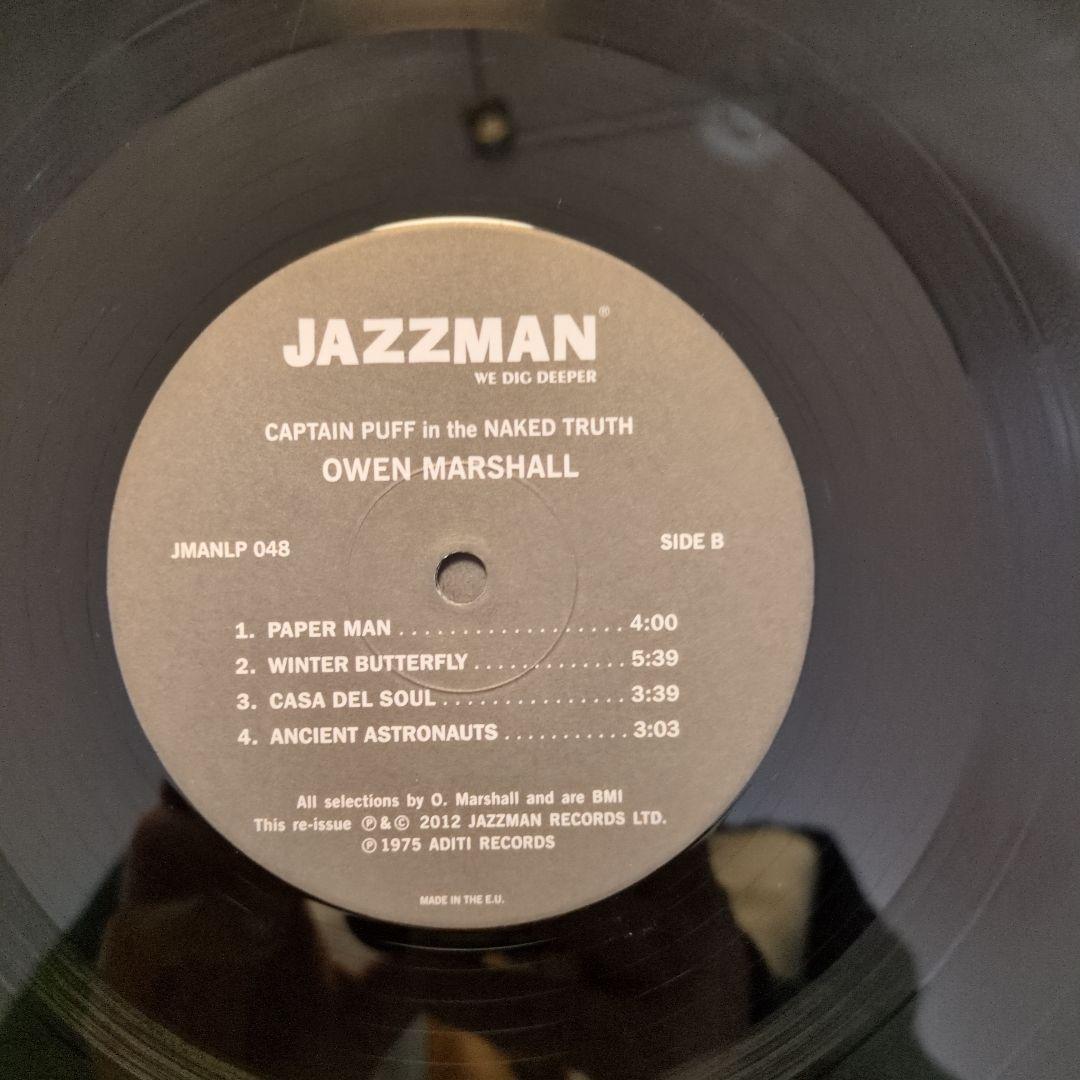洋楽 Owen Marshall/The Naked Truth JAZZMAN