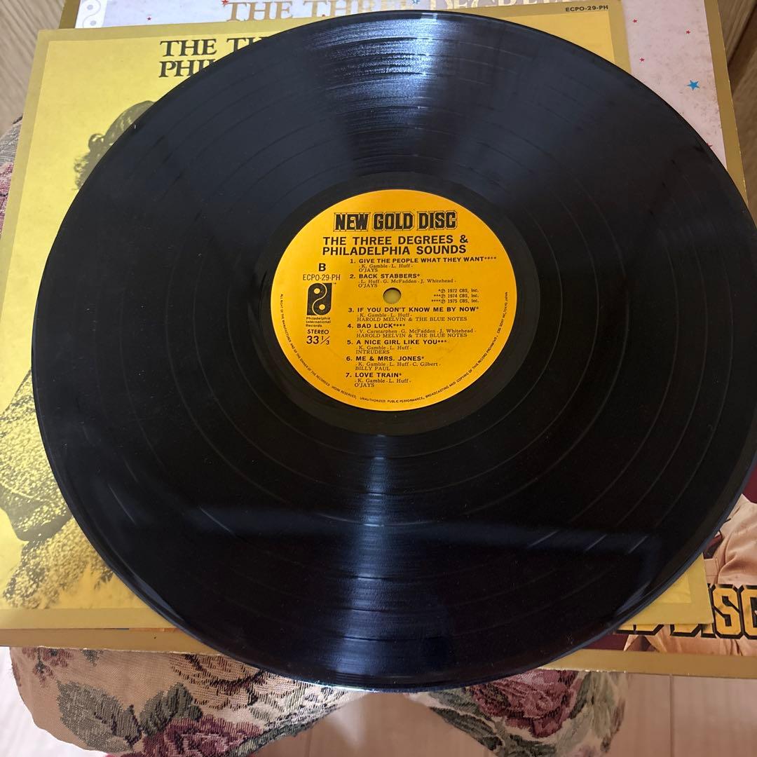 洋楽LPレコード☆ザ・スリーディグリーズ