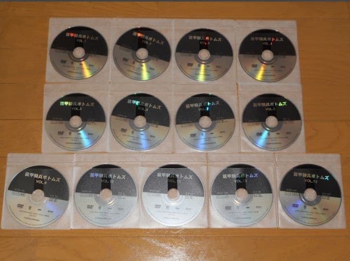 レンタル落ちDVD 装甲騎兵 ボトムズ TVシリーズ 全巻セット ケース無し発送