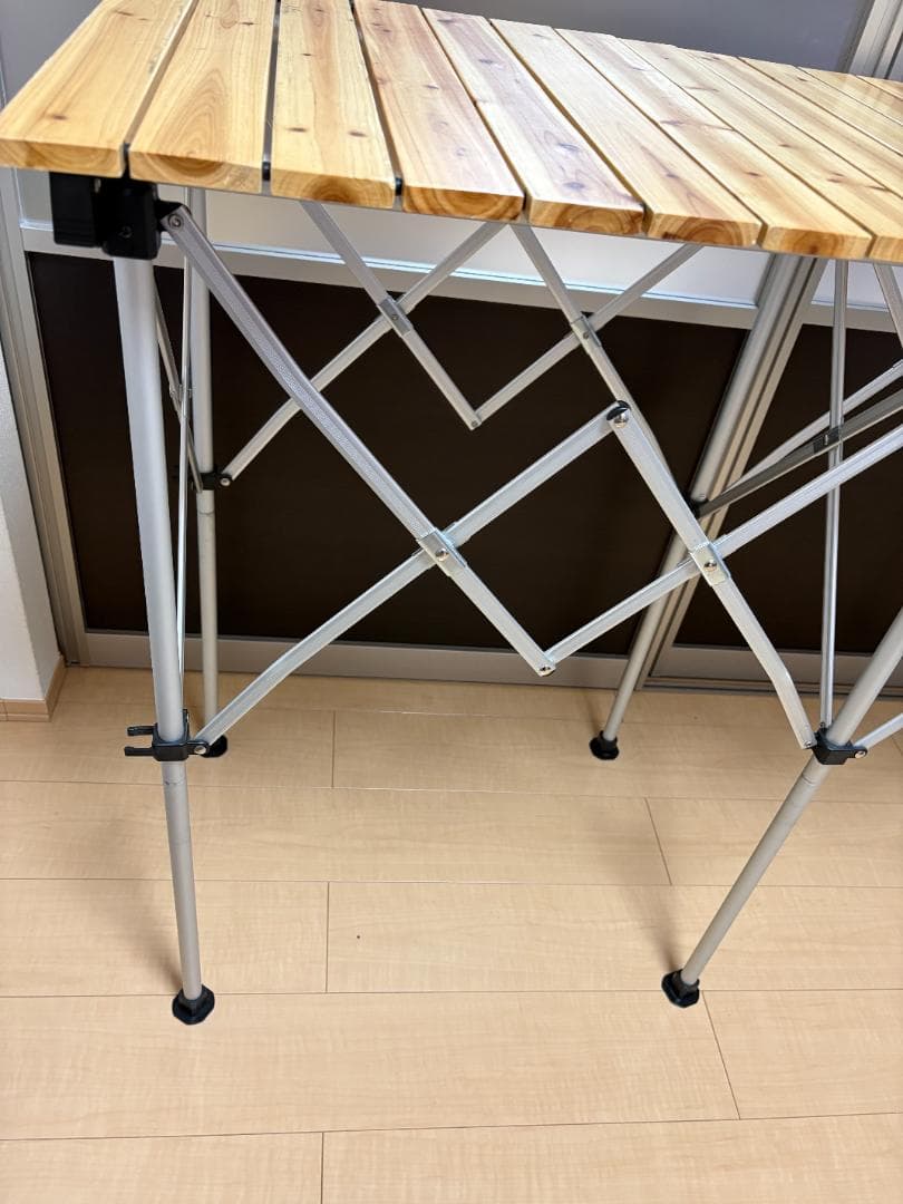 コールマン ナチュラルウッド カウンターテーブル Coleman 収納バッグ付