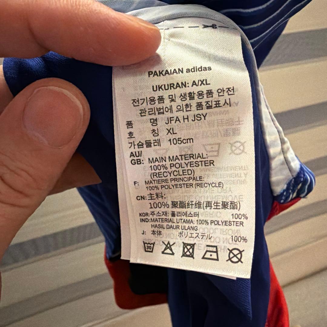 adidas 日本代表 サッカーユニフォーム　XL