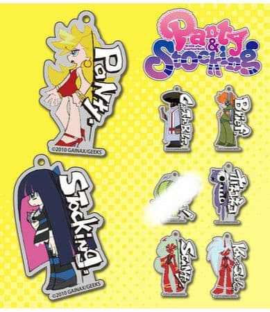 パンティ&ストッキングwithガーターベルト　アクキーセット