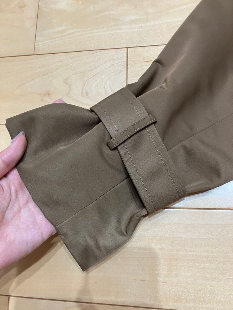 【新品タグ付】ルイルエブティック　クールスタイル２wayロングトレンチコート　M