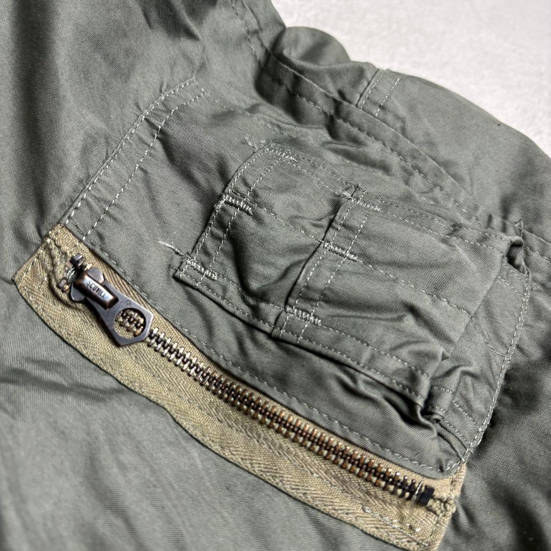 70s 米軍実物　N-3B フライトジャケット　US.AIRFORCE