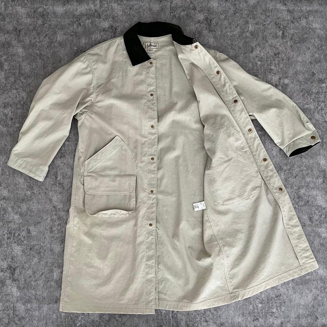 【美品】L.L.Bean B&Y購入 ビーンズ ロング フィールドコート S