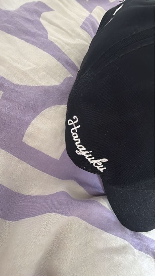 HUMANMADE 6 PANEL TWILL CAP BLACK　原宿限定
