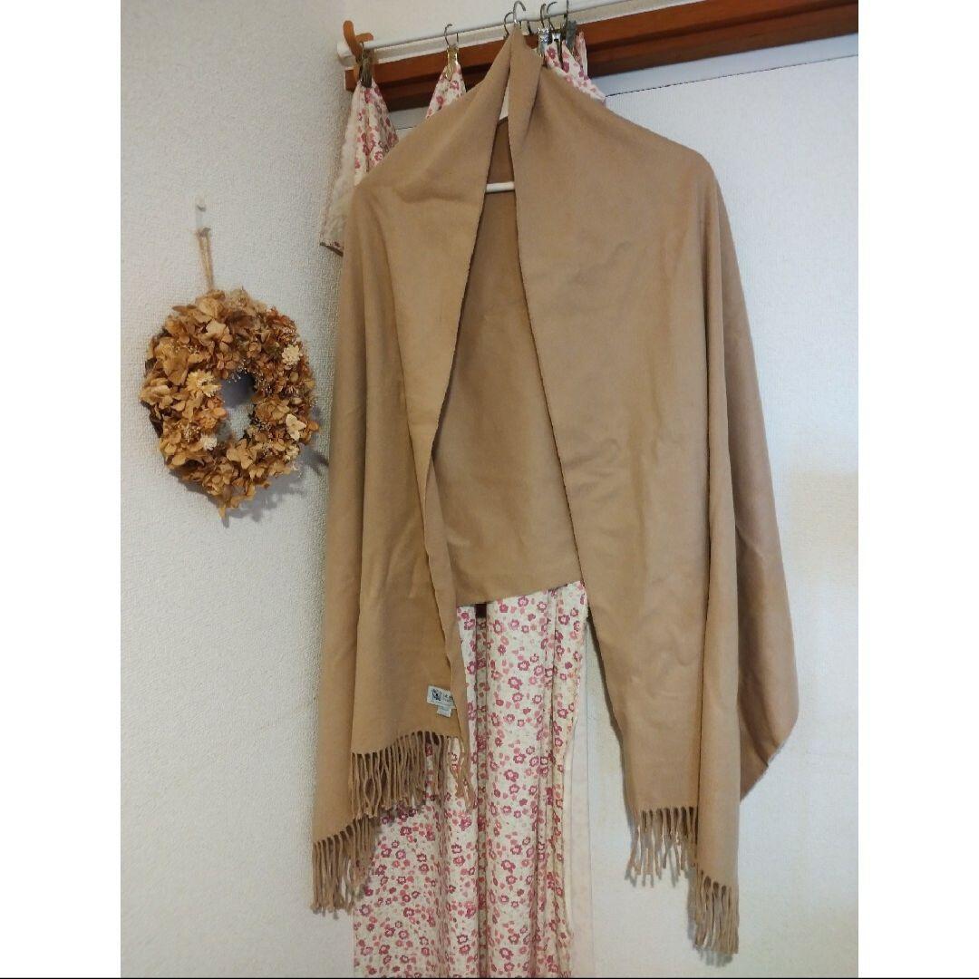 ジョンストンズ カシミヤ100%大判ストール