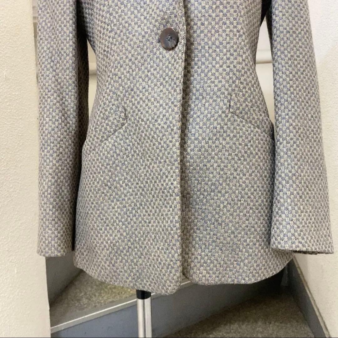 アルマーニ　ウールジャケット　グレージュ色　ARMANI COLLEZIONI