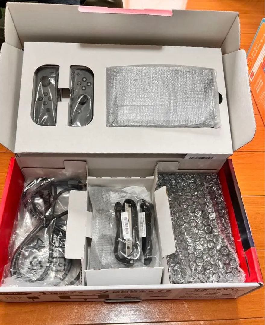 【完品・美品・バッテリー強化版】Nintendo Switch 本体 グレー