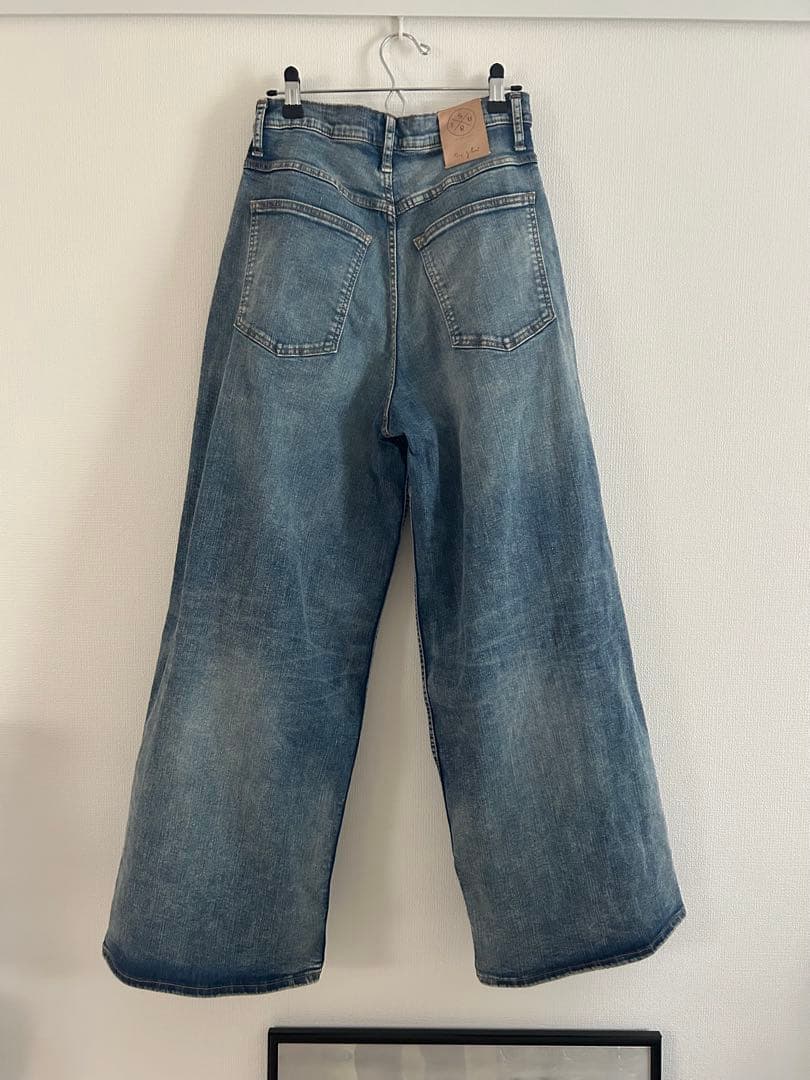 【ほぼ未使用品】SURT バギーパンツ DENIM サイズM