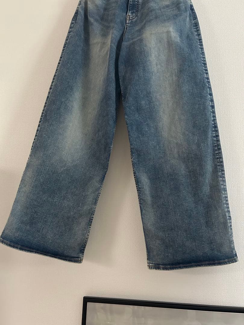 【ほぼ未使用品】SURT バギーパンツ DENIM サイズM