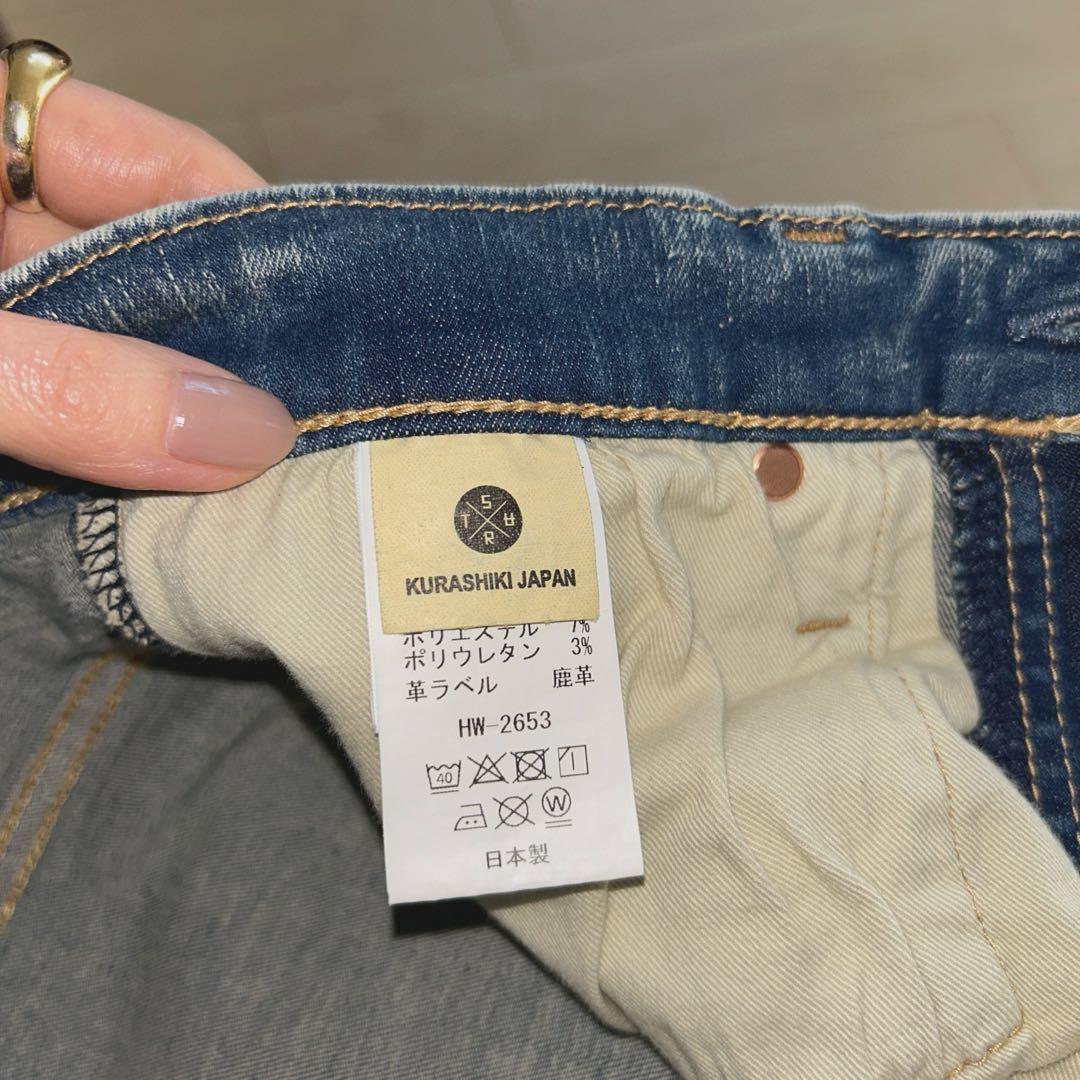 【ほぼ未使用品】SURT バギーパンツ DENIM サイズM