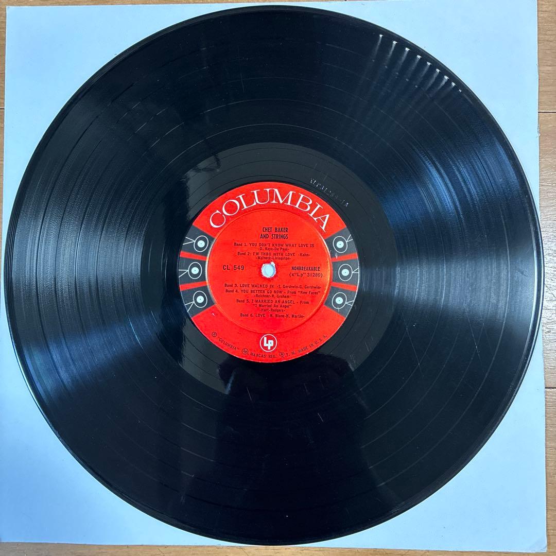 チェットベイカー 名盤 レコード USモノ盤
