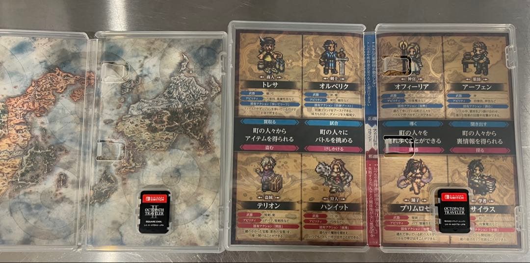 OCTOPATH TRAVELER 1 と2 セット オクトパストラベラー