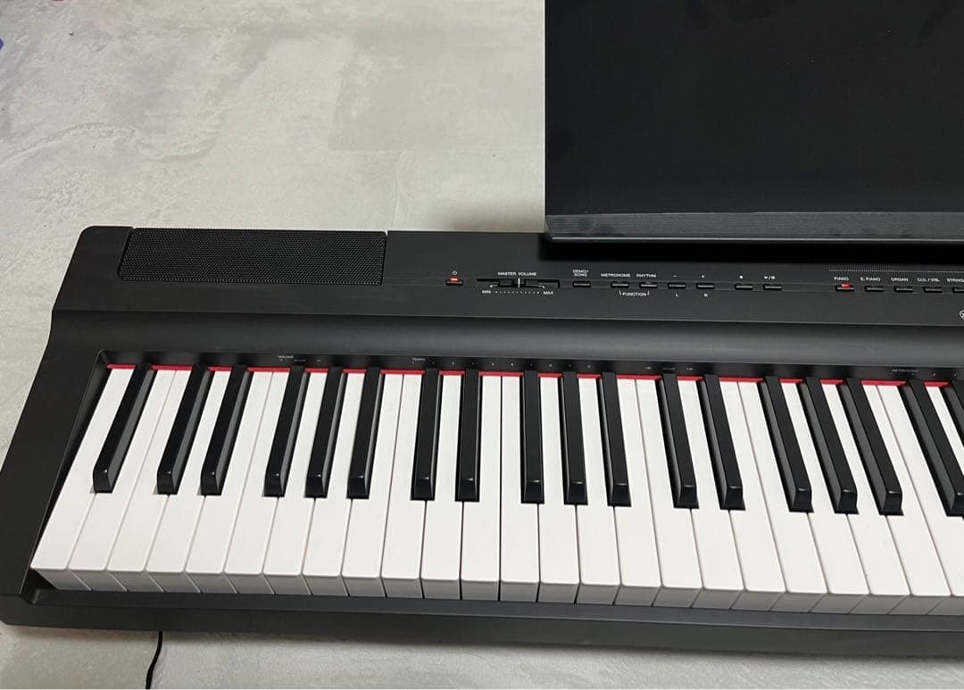 YAMAHA ヤマハ 電子ピアノ P-125B 2021年製