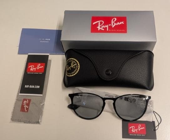 【新品】レイバン RB3539 002-87 エリカ メタル グレーレンズ