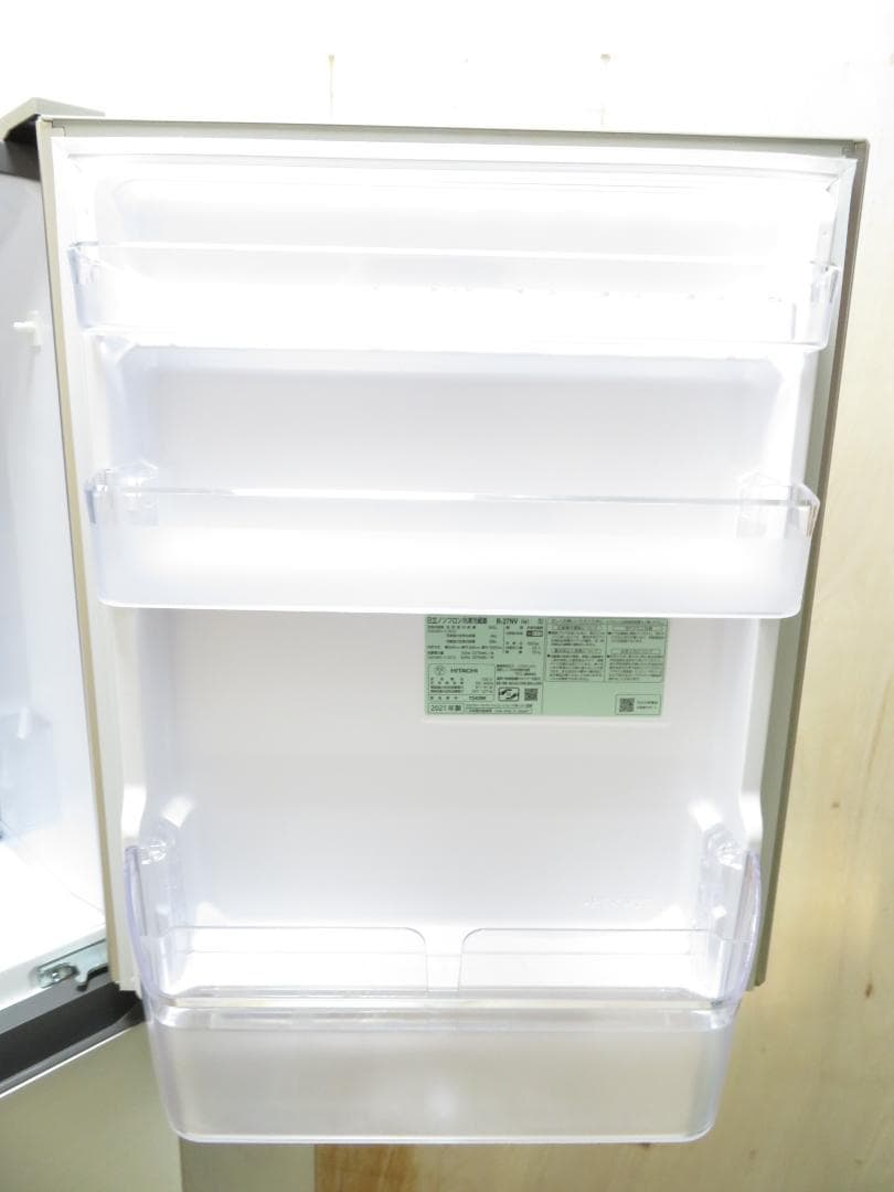 名古屋市内 近郊送料無料 日立 2021年製 3ドア 冷凍冷蔵庫 265L