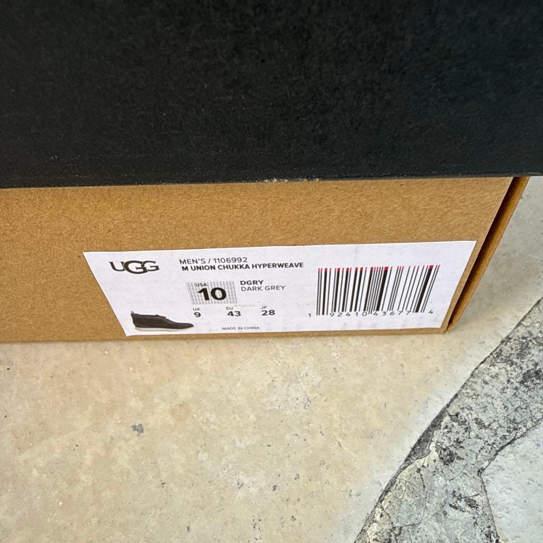 清ちゃんさん専用　ugg ダークグレー ハイカットスニーカー