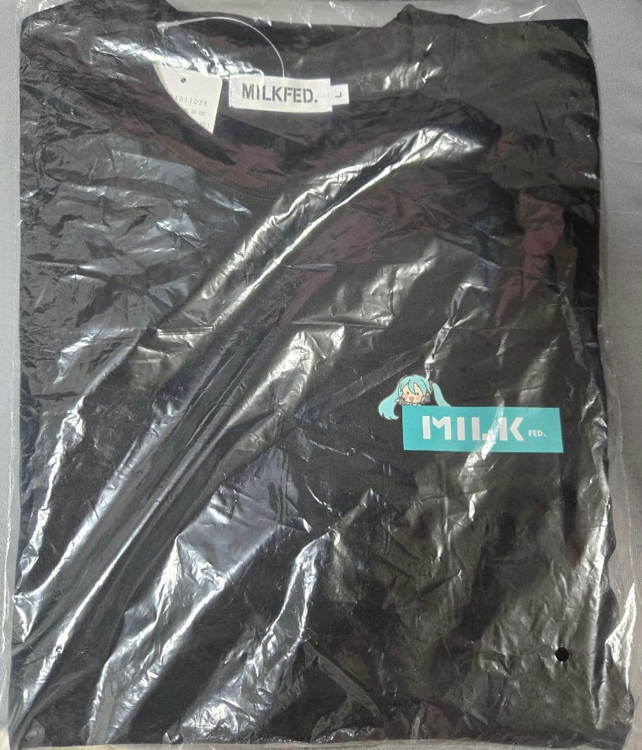 【開封済新品】MILK FED. 初音ミク 半袖 Tシャツ ミルクフェド 限定品