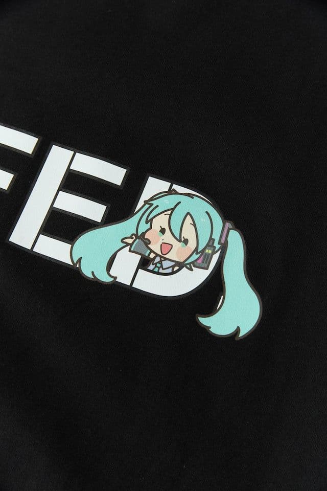 【開封済新品】MILK FED. 初音ミク 半袖 Tシャツ ミルクフェド 限定品