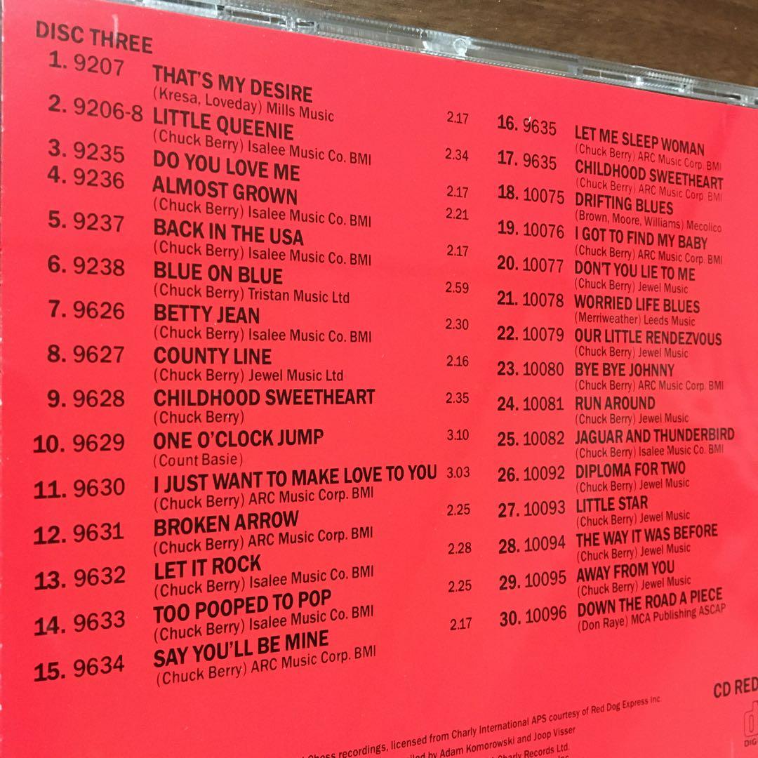 チャック•ベリー / The Chess Years (9 CD Set)輸入盤