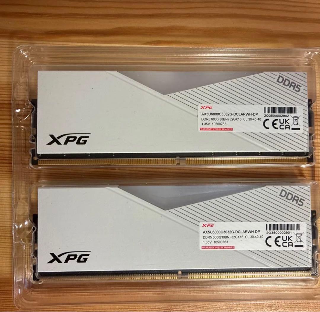 メモリー XPG LANCER RGB DDR5-6000 64GB (32GBx2)