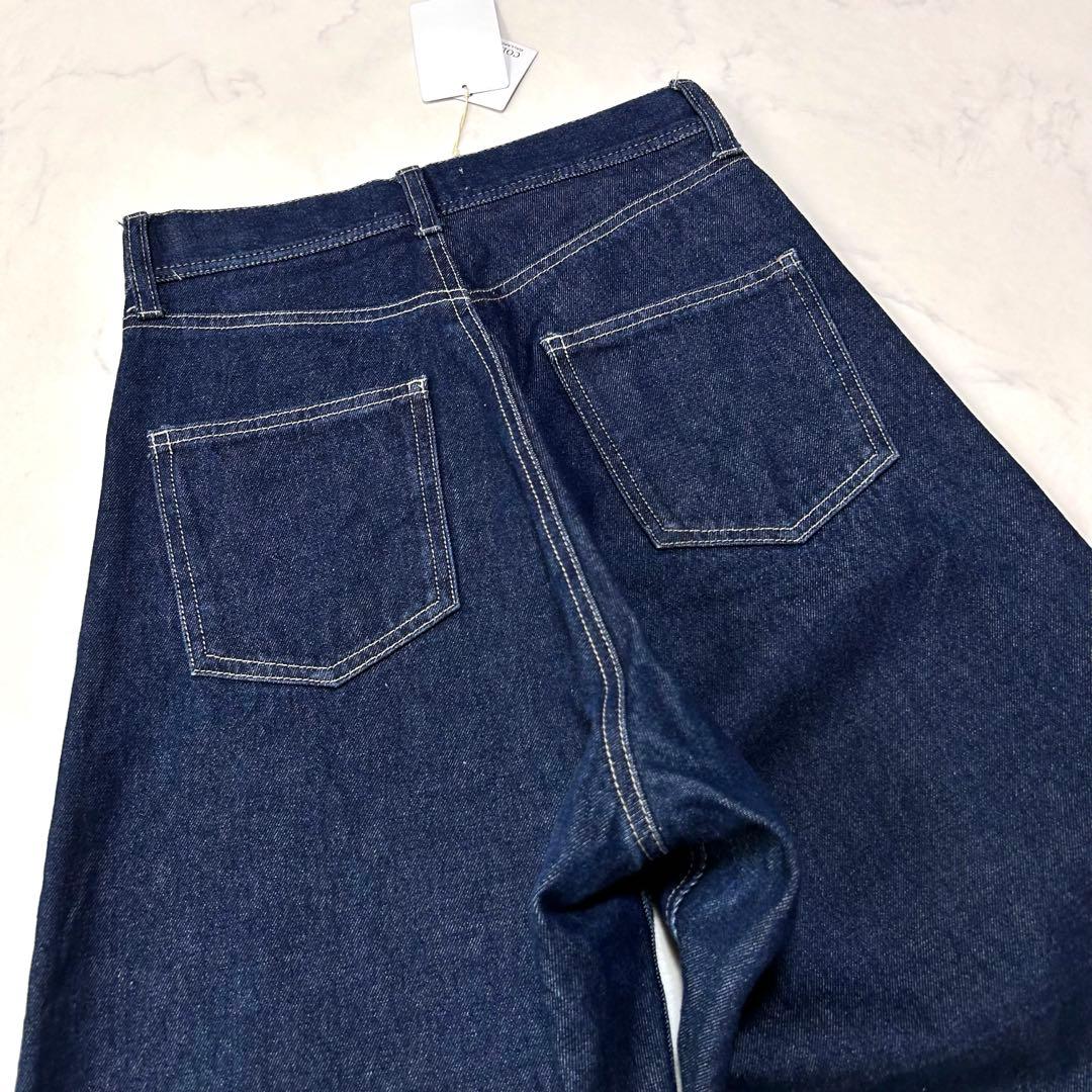 しーこ様 新品タグ付き Q.anos/ブルージュデニム カービングデニム 0
